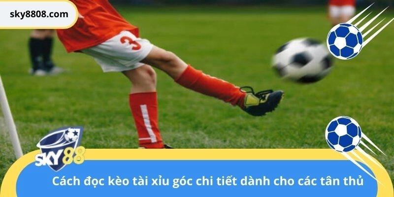 Cách đọc kèo tài xỉu góc