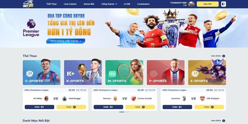 Sky88 đã rất phổ biến ở nhiều quốc gia với cộng đồng hội viên đông đảo